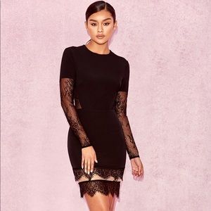 House of CB along sleeve dress